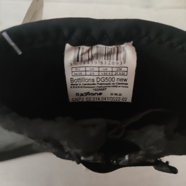 Escarpines largos 34/35