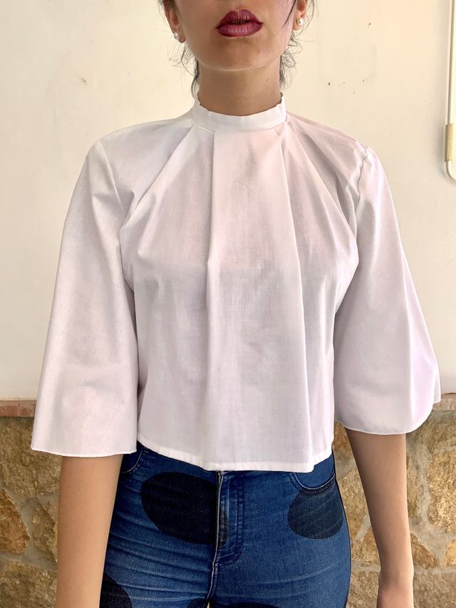 Camisa de algodón HECHA A MANO