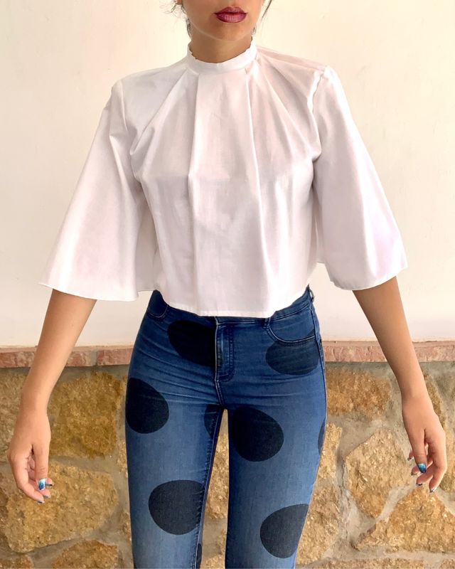 Camisa de algodón HECHA A MANO