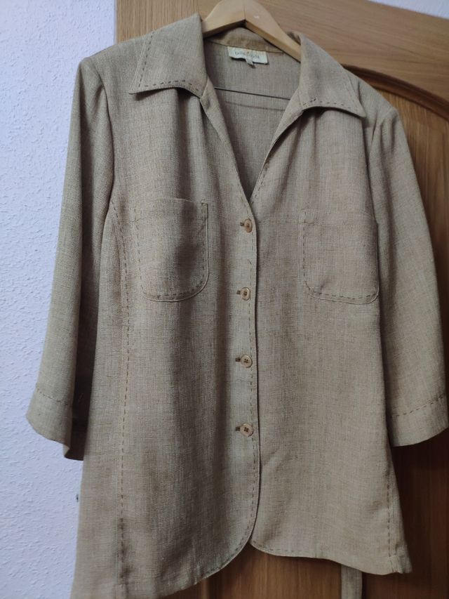 Traje chaqueta+pantalón+falda tallas grandes