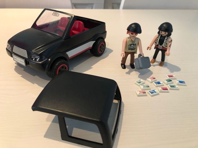 Coche de ladrones Playmobil