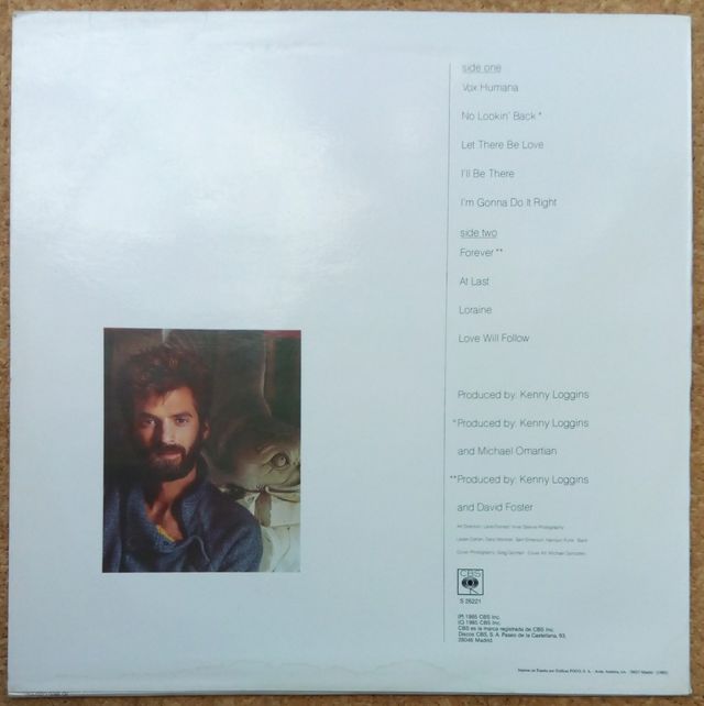 KENNY LOGGINS-, VOX HUMANA-, ÁLBUM VINILO 12".