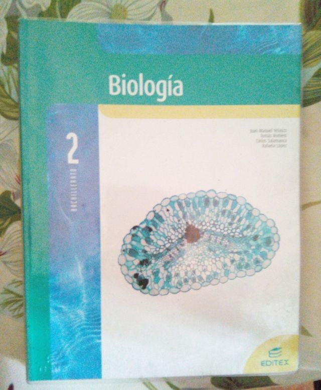 Libro Biologia 2° de Bachillerato