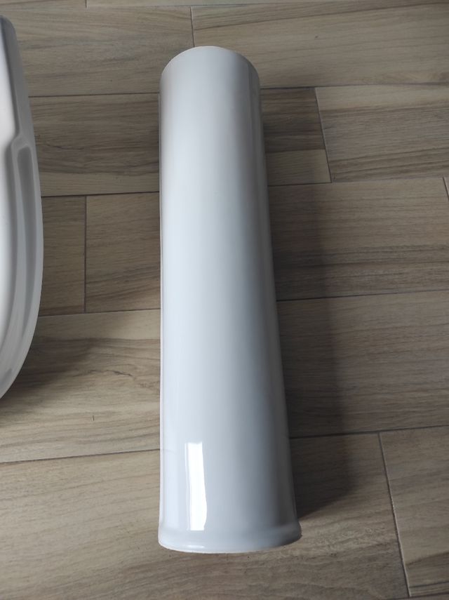 conjunto de lavabo y pie marca Roca nuevo