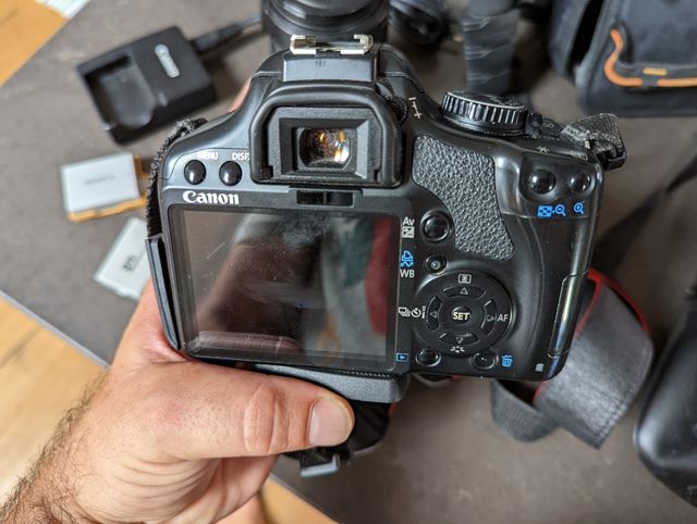 Set fotografía completo Canon EOS 450D