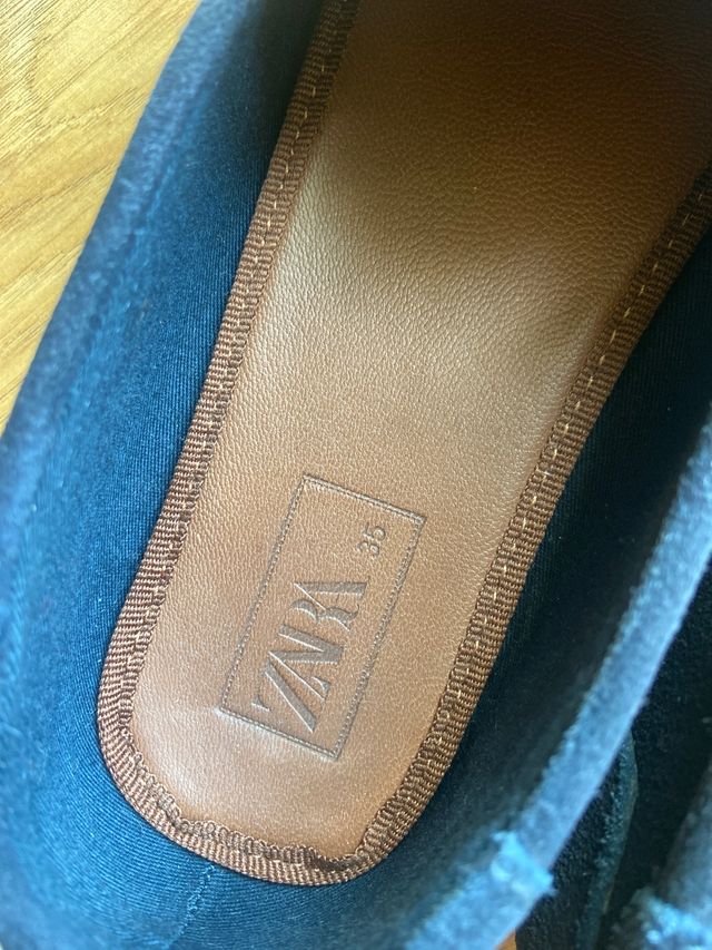 Zapatos Comunión niño azules ZARA Talla 35