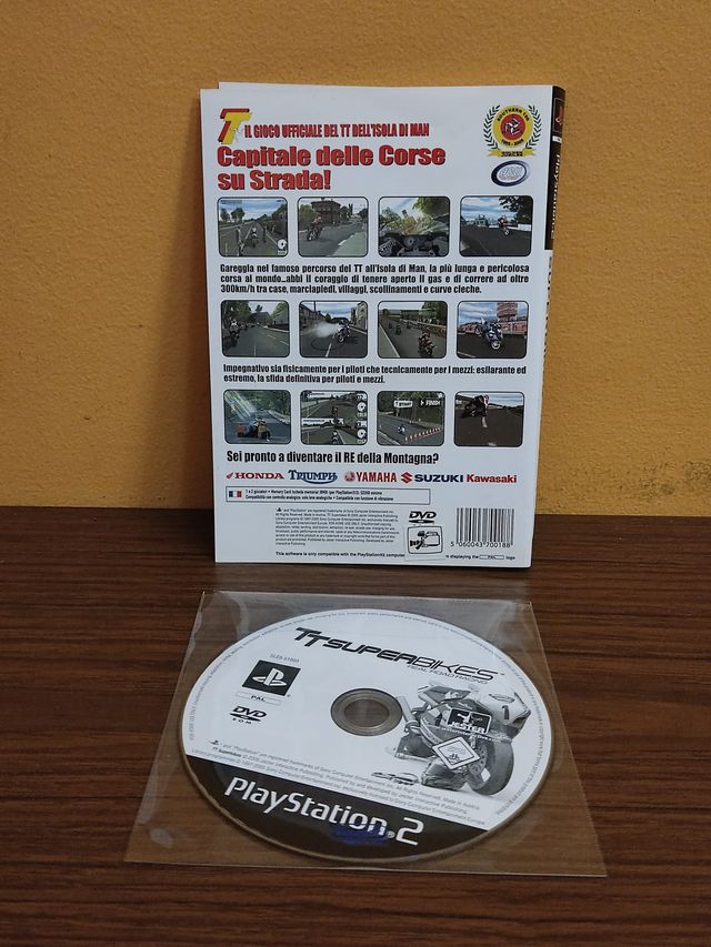TT Super Bikes: Real Road Racing - PS2 ITA PAL