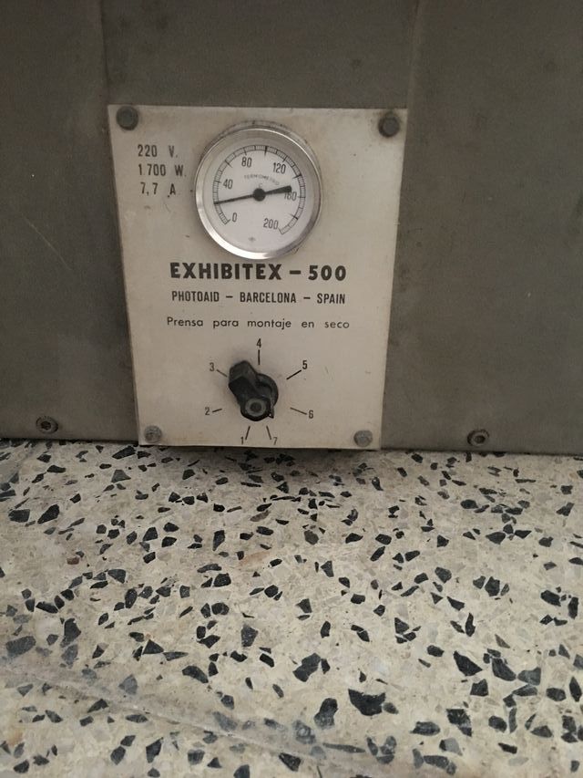 Máquina antigua restaurar foto