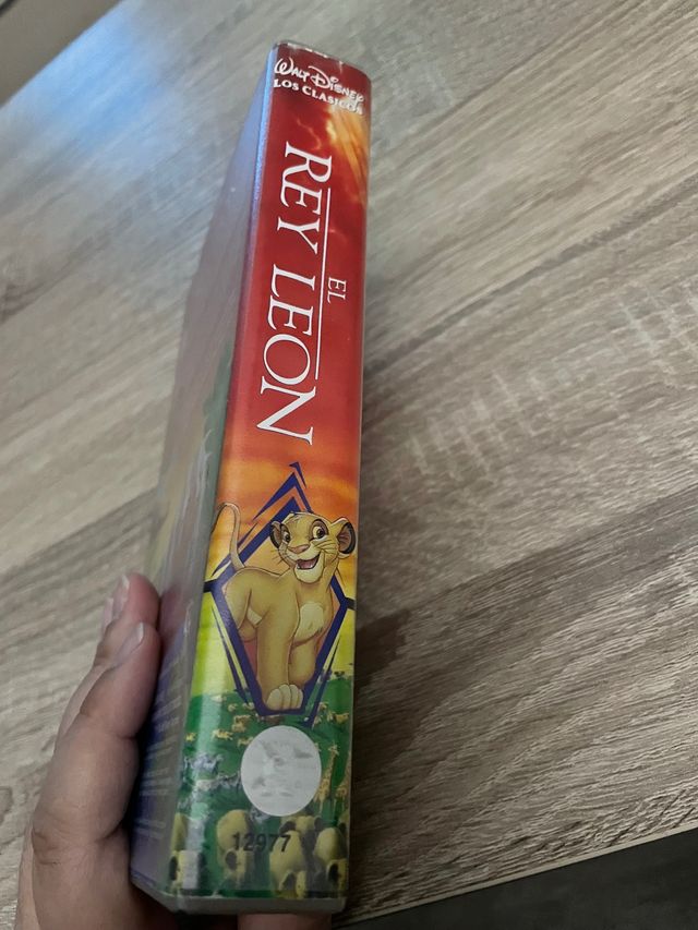 Pelicula vhs Rey Leon