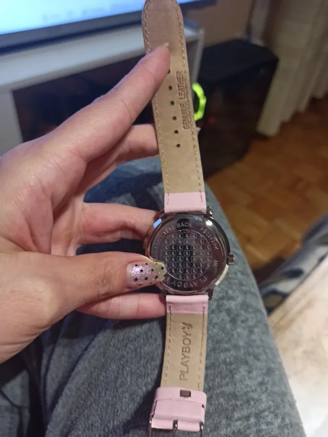 Orologio rosa Playboy