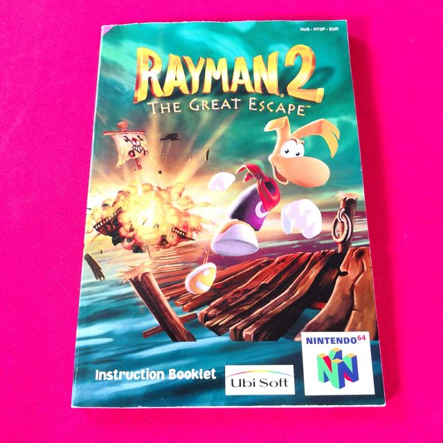 Rayman 2 Nintendo 64 versión ESP