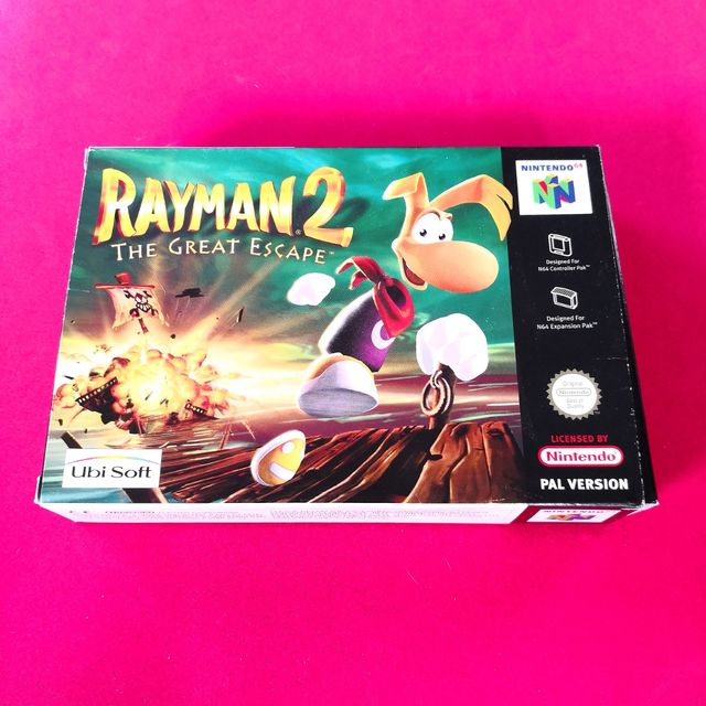 Rayman 2 Nintendo 64 versión ESP