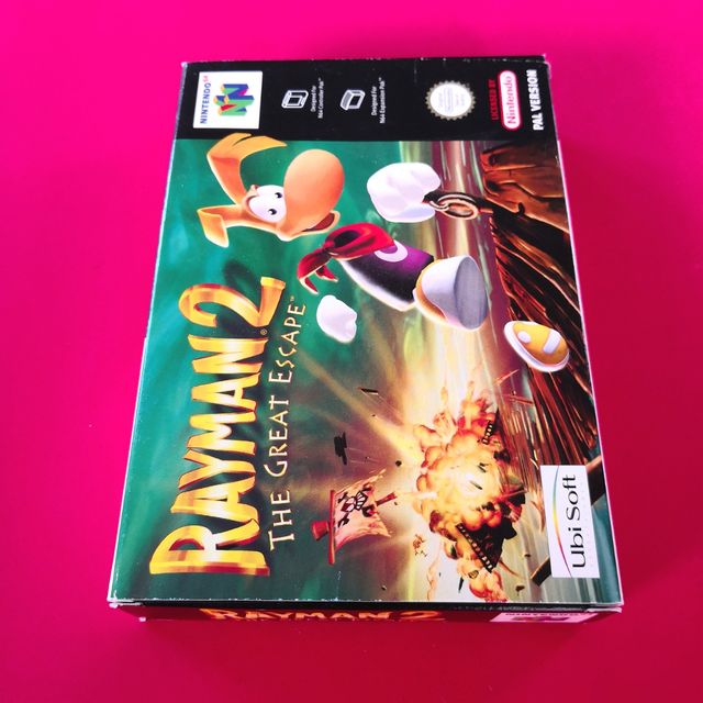 Rayman 2 Nintendo 64 versión ESP