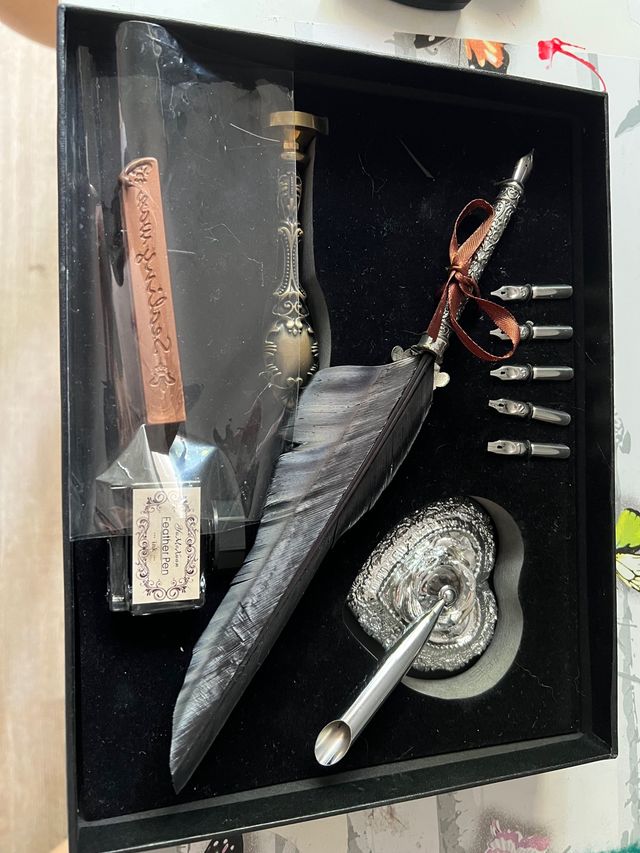 Pluma para escribir con tinta