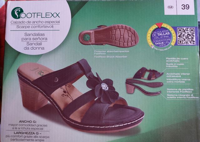 sandalias mujer azul. n.39