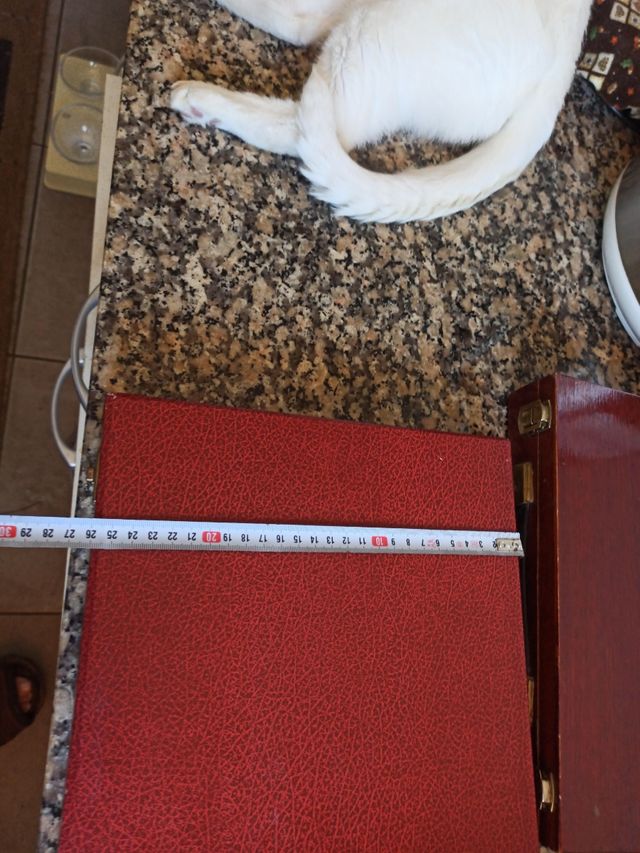 CAJAS  1 MADERA Y  1 FORRADA