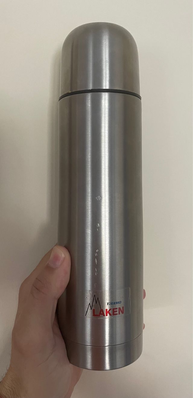 Termo acero inox. Marca Laken