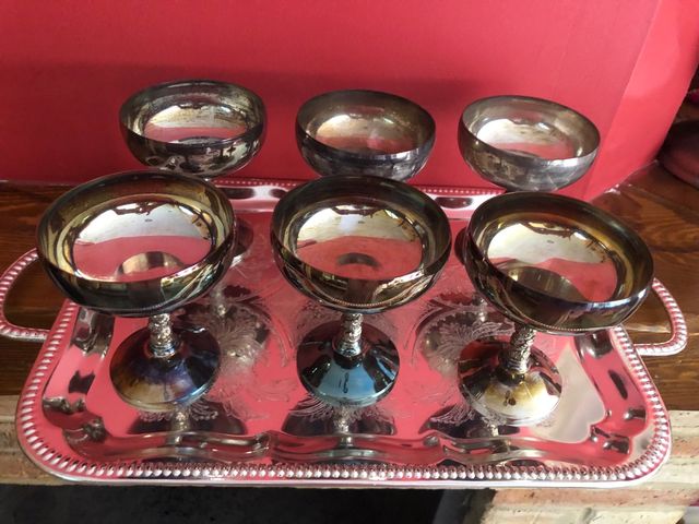 COPAS  / SILVER PLATE / VINTAGE