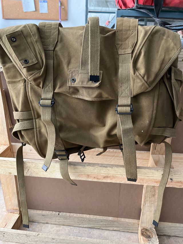 Mochila militar años 70 nueva