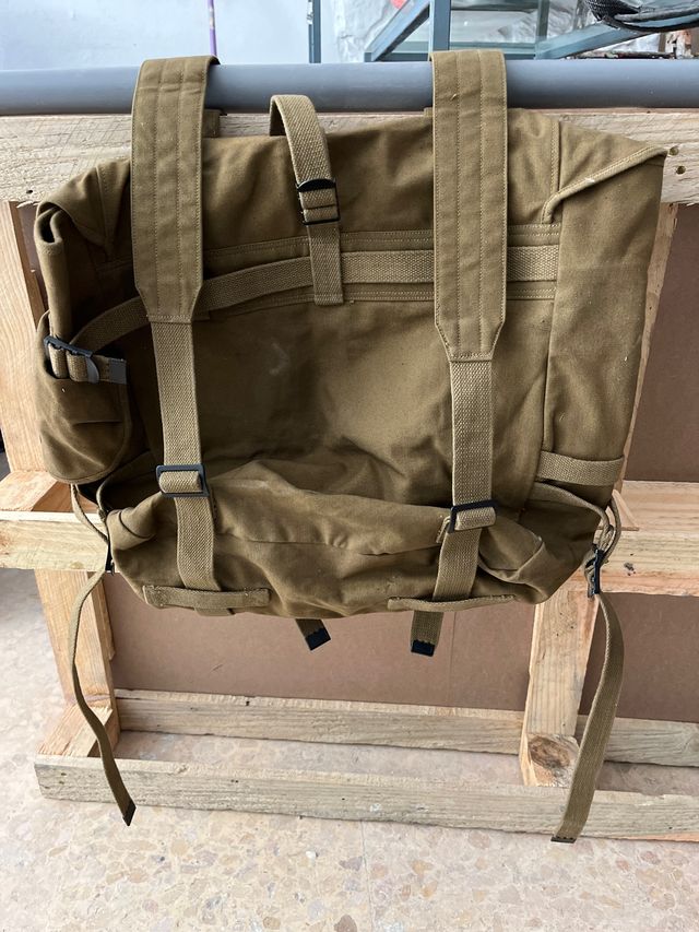 Mochila militar años 70 nueva