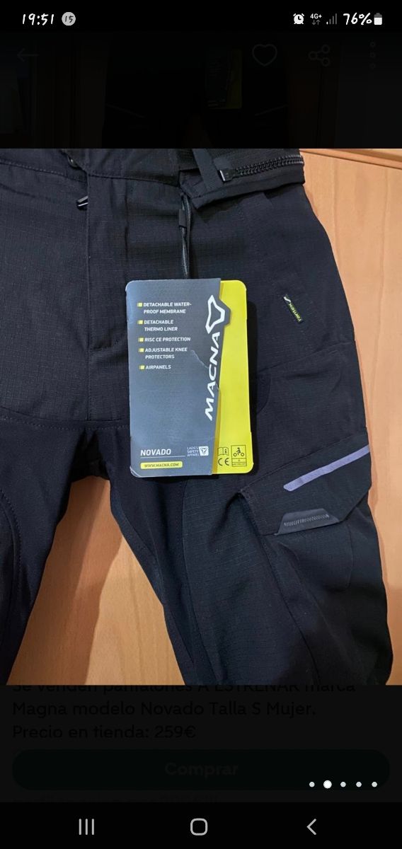 Pantalón moto a ESTRENAR