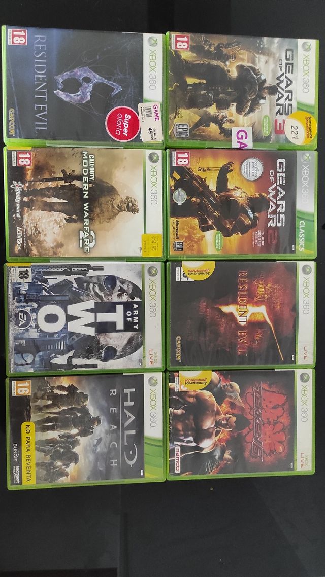 7 Juegos XBOX 360