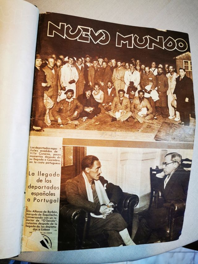 Nuevo Mundo. Revistas encuadernadas de 1933.