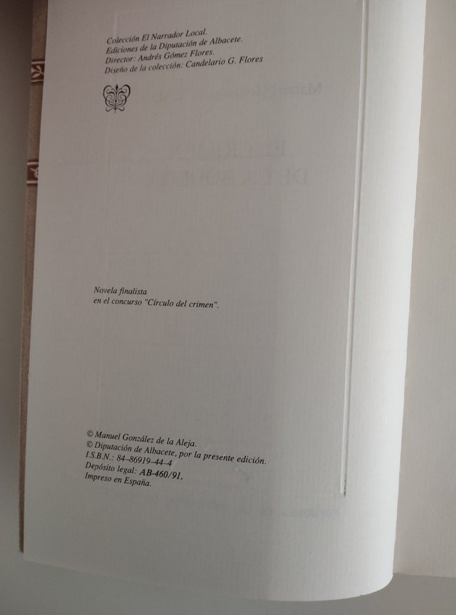 EL CRIMEN DE LA BODEGA MANUEL G. DE LA ALEJA