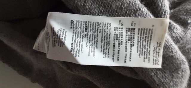 Esprit maglione lana M con collo