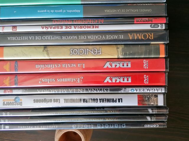 DVDs historia y arte