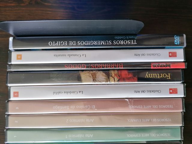 DVDs historia y arte