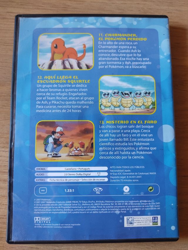 Pokémon T. 1 capítulos 11, 12 y 13