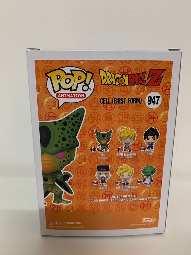 Funko pop: Dragon Ball Z - Cell (First Form) #947