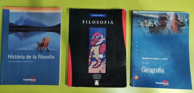 LLIBRES DE TEXT DE BATXILLERAT
