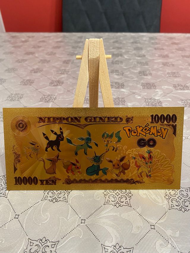 EXCLUSIVO BILLETE DE POKEMON. MODELO: JOLTEON