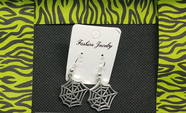 pendientes nuevos tela de araña