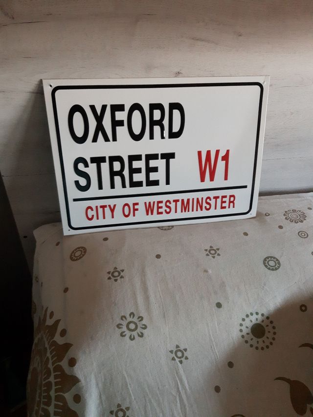 Chapa decorativa Londres