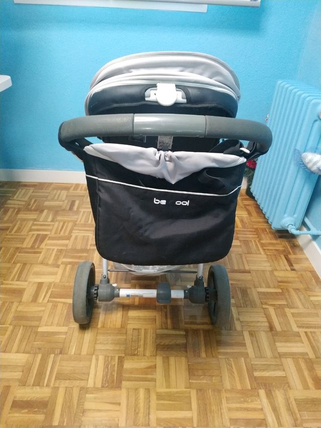 CARRO BEBÉ 2 PIEZAS, CONVERTIBLE EN 3. BE COOL