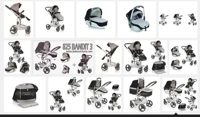 CARRO BEBÉ 2 PIEZAS, CONVERTIBLE EN 3. BE COOL