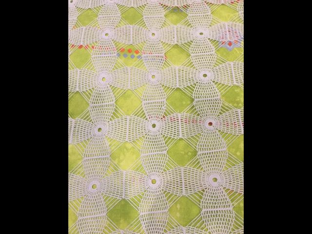 Colcha hecha a mano 2x2,30