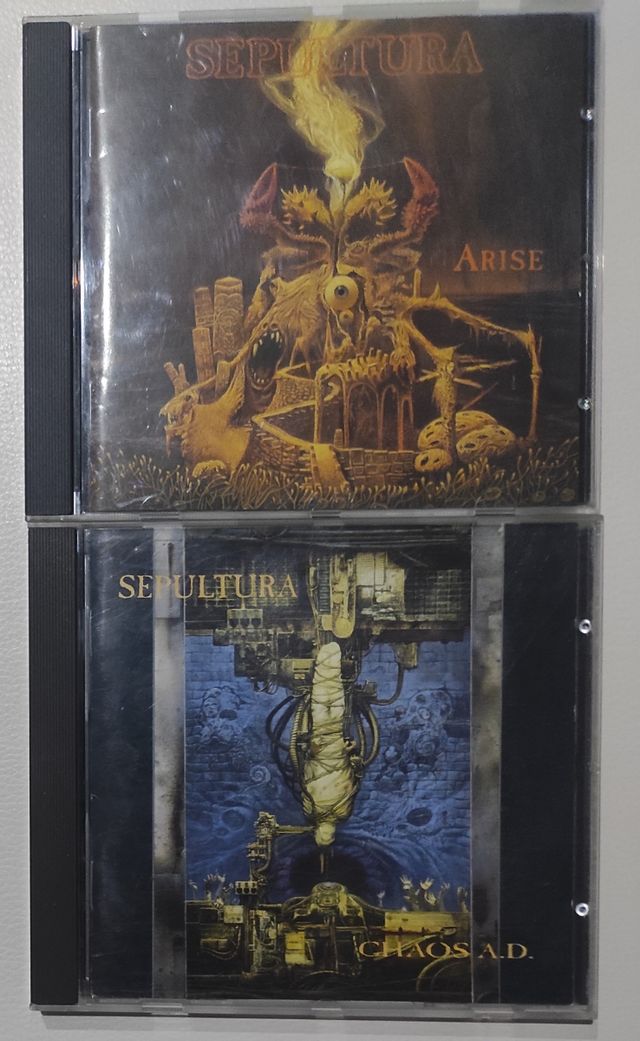 pack 2cd del grupo Sepultura thrash metal