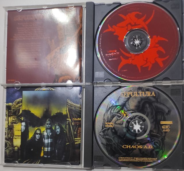 pack 2cd del grupo Sepultura thrash metal