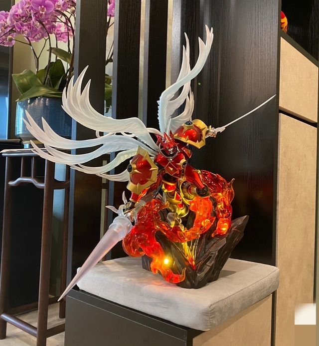 Digimon dukemon crimson mode by kidult studio