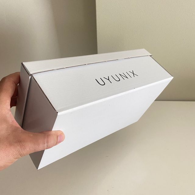 Caja blanca de zapatos  28x16x10 cm (LxAxh)