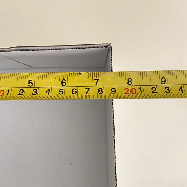 Caja blanca de zapatos  28x16x10 cm (LxAxh)