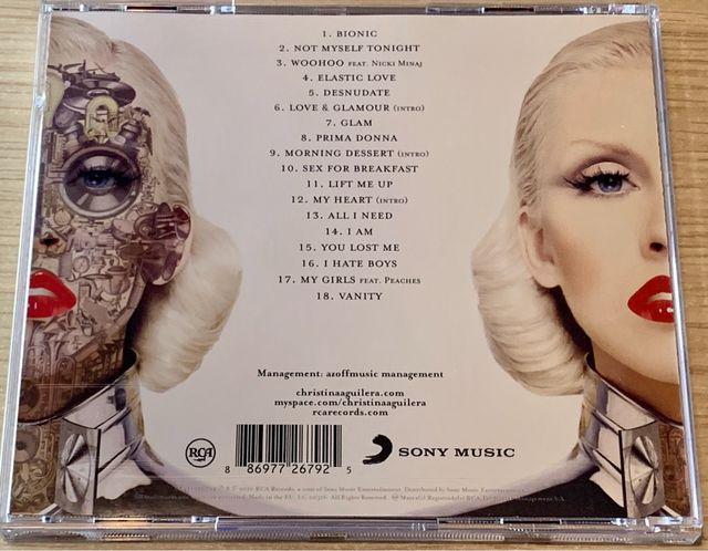 Christina Aguilera Bionic Cd 
