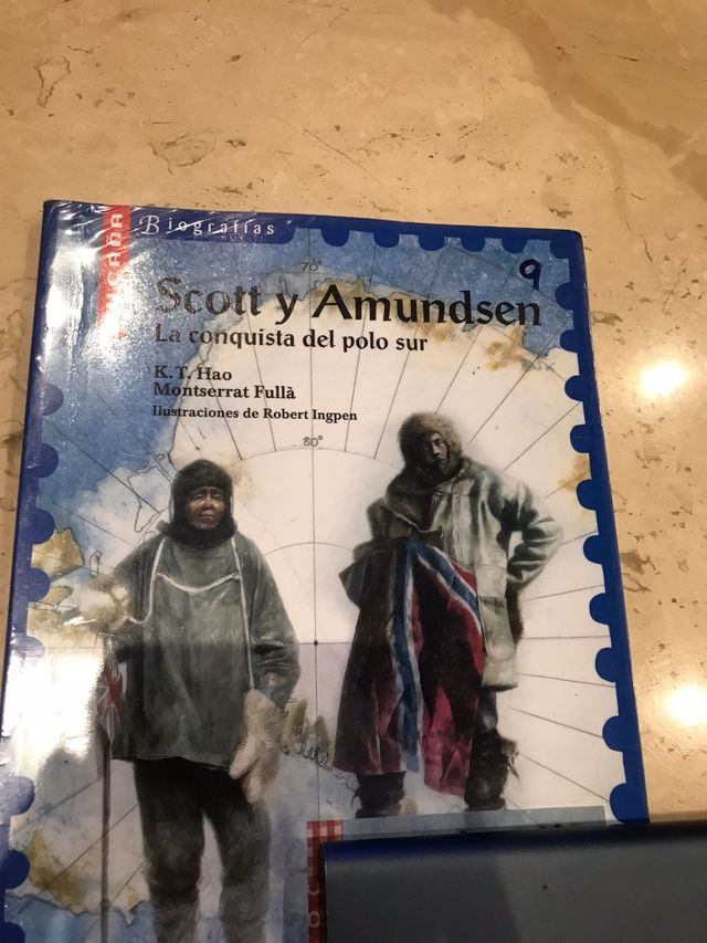 scott y amundsen,la conquista del polo sur