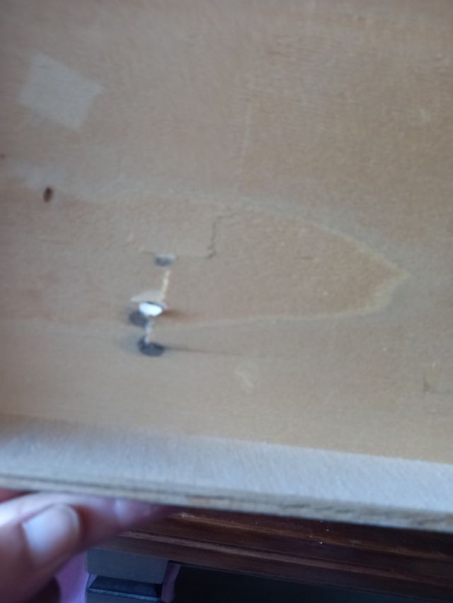 contenitore legno decorato artigianale