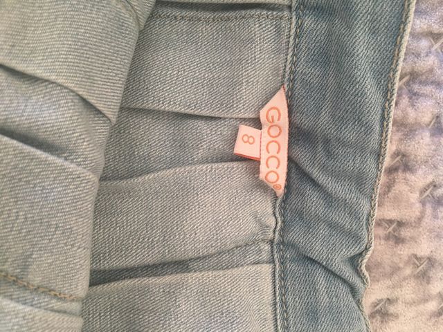 Falda vaquera niña talla 8, GOCCO