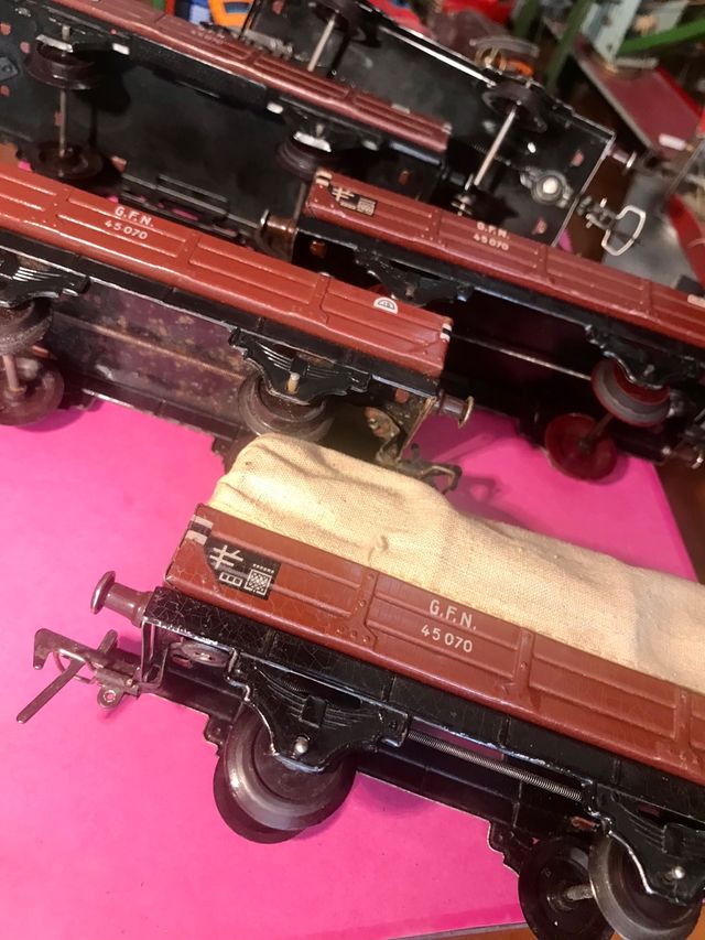 LOTE 5 x Vagones FLEISCHMANN escala 0